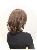 透明感カラー/髪質改善/ウェーブ/艶髪/トリートメント/ヘアケア