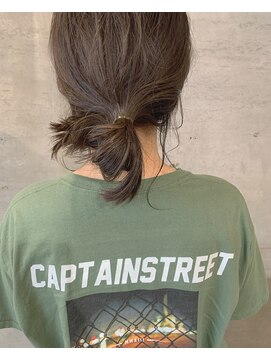 アティック ヘアーデザインアンドリラクゼーション(attic hair design&relaxation) ブラウン