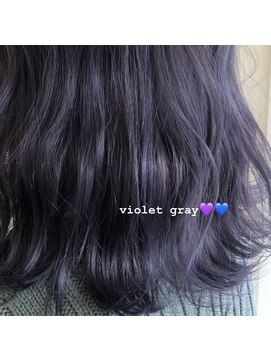 レガシーヘアーデザイン(Legacy hair design) 「バイオレットグレー」