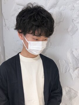 メルト 吉祥寺(melt) 《長谷川》レイヤーマッシュ無造作パーマツーブロック刈り上げ