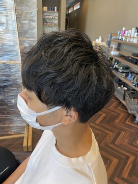 オル(Olu) 【MASAYA】マッシュショート×クセ風パーマ