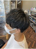 【MASAYA】マッシュショート×クセ風パーマ