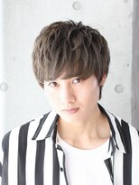 マイロ(mailo) メンズヘアショートマッシュ×ハイトーンカラー