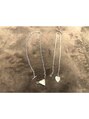 リベッタ(Ribetta)&nbsp;パーソナルカラーでウインターなので、アクセサリーはシルバー派