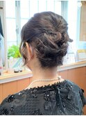 結婚式のお呼ばれヘアセット