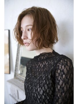 グランアージュ 錦糸町(grandage) 大人可愛い前下がりショート20代30代40代ゆるふわショートボブf