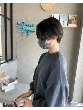 ムード カナザワ(mood kanazawa) ハンサムショート◎透明感グレー