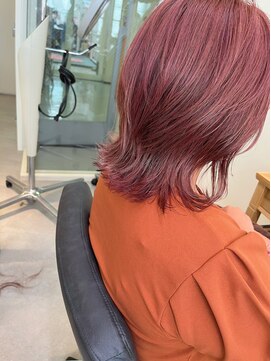 ヘアーポケット リタ(HAIR POCKET ritta) ハイトーンのピンクベージュカラー☆