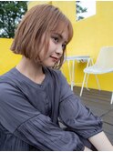ハイトーンの柔らかいボブ[上大岡/上大岡駅]