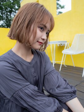 エイル 上大岡店(aile) ハイトーンの柔らかいボブ[上大岡/上大岡駅]