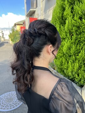 アメリカン ヘアー(American hair) wedding invitation here set