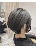 【ルイstyle】ショートボブのグラデーションカラー