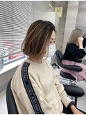 レイヤーカット/バレイヤージュ/ブリーチ/髪質改善[表参道駅]