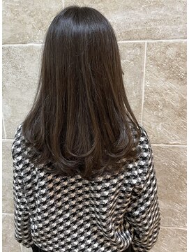 グリッター(GRITTERs) ロング×グレージュ