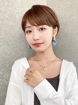 ロンド レグリーズ 立川(Lond leglise)&nbsp;ショート×顔周り×前髪×シルキーベージュ×グレージュカラー