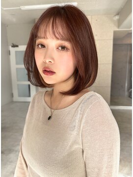 ロゼ 鳳(ROSE) 【ROSE】髪質改善＿＿インナーカラー＿＿ボブ