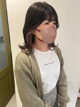 エミィ(emme) 【emme×笹川】イヤリングカラー×ベージュ