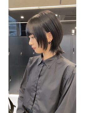 ハルキミナトジャパン センダイ(HARUKI MINATO japan SENDAI) ぷつっとウルフカット