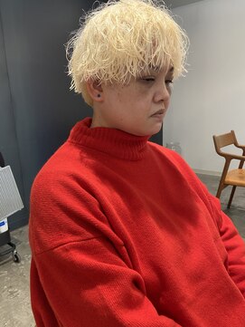 ヒュッゲプラス(hygge+) ショートパーマ