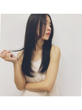 リブレ(LIBRE+hp) レイヤー【くびれ】【顔まわり】【髪質改善】【酸性ストレート】