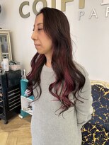 コワファースト 大分(COIFF1RST) インナーカラ―!ピンクパープル