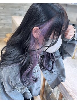 ヲタク(wotaku.) イヤリングカラーデザインカラーインナーブリーチケアブリーチ