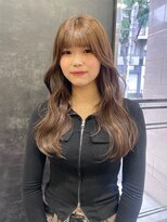 ゼスト 吉祥寺店(ZEST)&nbsp;透明感グレージュ×ブリーチなしダブルカラー　吉祥寺桜