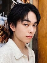 バイフィフス 原宿/表参道(by fifth)&nbsp;◇シャドウパーマ マッシュウルフ センターパート 中華ヘア