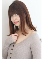 アネモネ 相模原店(Anemone)&nbsp;重めバング×ミディアム×外ハネ　【Anemone×相模原】