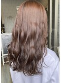 ブリーチなしカラー☆オレンジブラウン【川越/本川越】