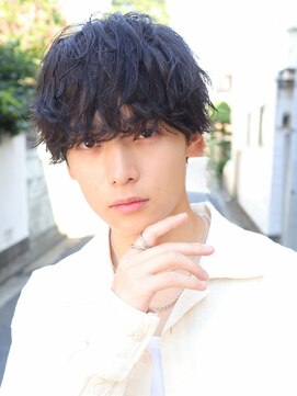 フレイバ 吉祥寺(FLAVA) マッシュ シャドウパーマ 波打ちパーマ 韓国風