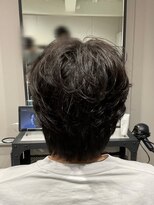 ロルカ 池袋店(Rolka)&nbsp;【シャドウパーマ】マッシュ/メンズパーマ/メンズカット/池袋