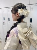 成人式/編みおろしアレンジ/吉祥寺/高石