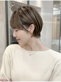 メルティカラー似合わせカットウェーブミディアムレイヤーカット