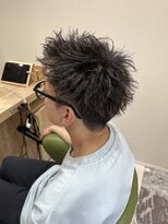 マノア(Manoa) ツイストパーマアップバング