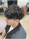 メンズシャドウパーマ