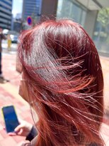 ミシェリー 新宿店(misherry)&nbsp;透明感オレンジブラウン韓国風カラー×艶髪イルミナカラー