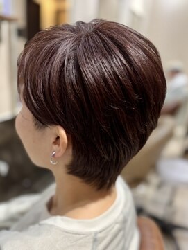 トウカ 船橋駅前店(TOUKA) ハンサムショート/透明感カラー/髪質改善トリートメント［船橋］