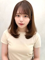 ミラリー トウキョウ(Mirareee Tokyo) 20代30代40代◎前髪パーマ韓国風巻きくすみベージュお団子ヘア
