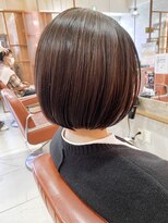 ネオリーブサイン 大森店(Neolive sign) アイロンなしでもまとまるナチュラルボブ 【大森】