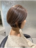 ショートボブ× ハイライト