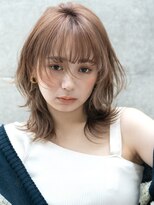 エミュ 表参道 青山(emu)&nbsp;【emu井上信洋】ワンカールパーマでエアリールーズなゆるウルフ