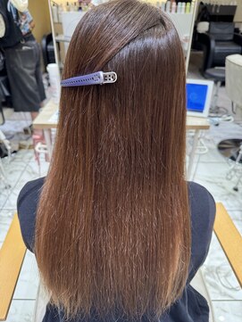 ゼスト フィーノ(ZEST fino) 【ナツミ】ブリーチ毛でも酸性ストレート