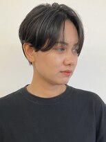 モリオフロムロンドン 松戸店(Morio from London)&nbsp;【メンズ 松戸 岩口】軽め刈り上げセンターパートショート