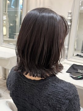 ザックラフィネ(ZACC raffine) ラベンダーブラウン/ミディアムレイヤー/ワンカール/ワンカラー