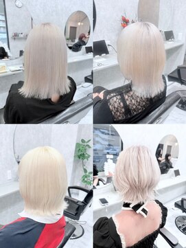 カミイロ(kamiiro) ホワイト/ブロンド/ダブルカラー/トリプルカラー髪質改善