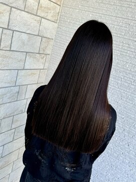 プレミアム酸性ストレート【髪質改善】