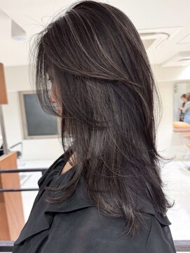 ジルブラン 土浦(JIL BLAN) ハイライトバレイヤージュダブルカラーケアブリーチ20代30代