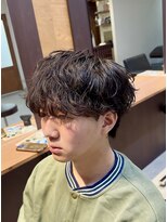 アトラクト バイ ラック 津田沼(Attract by LUCK)&nbsp;シャドウパーマ／メンズ/メンズパーマ／ジェントルショート