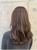 おとな可愛い☆セミロングベージュ